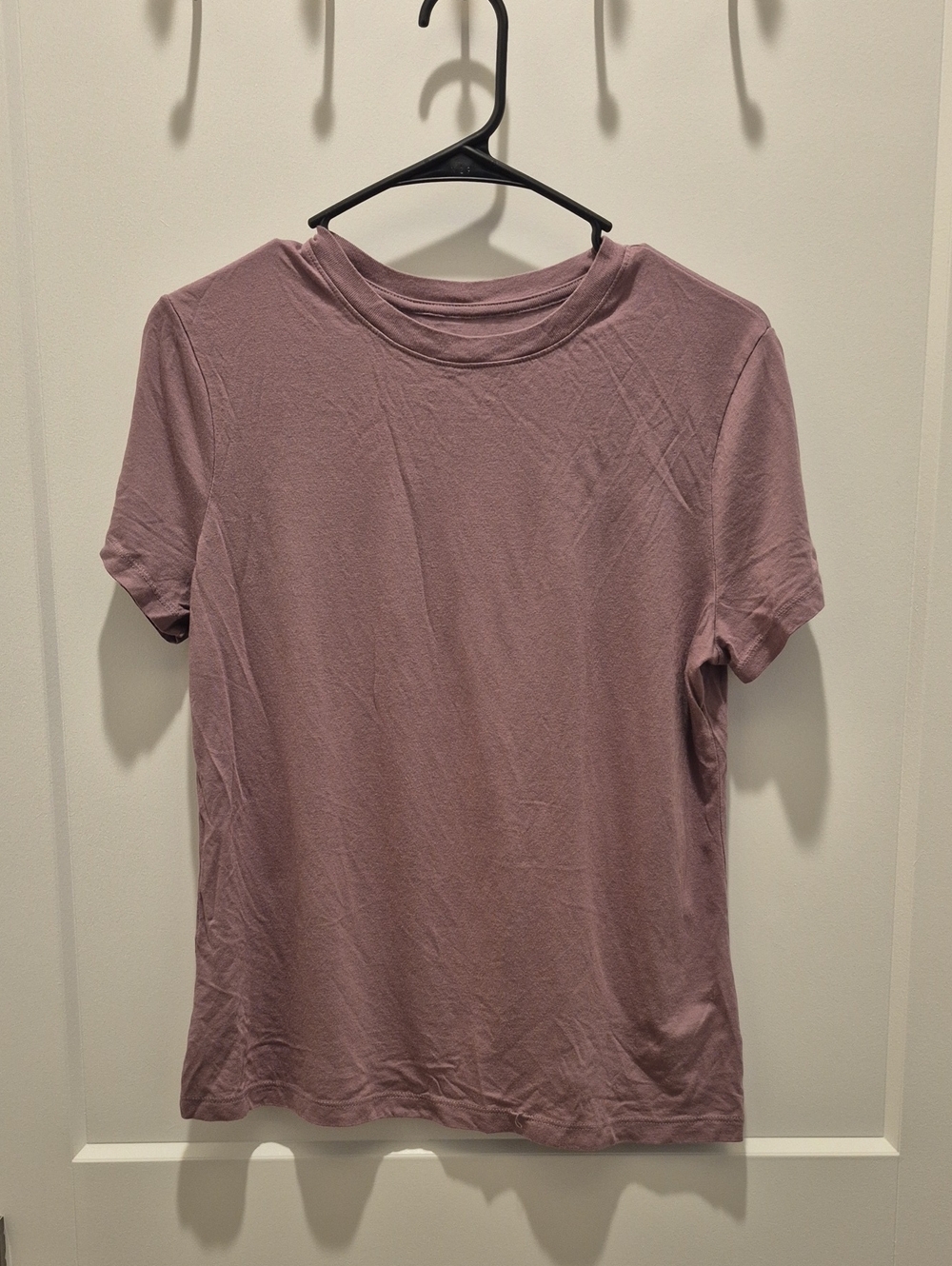 a new day Mauve Short Sleeve Crewneck Tee